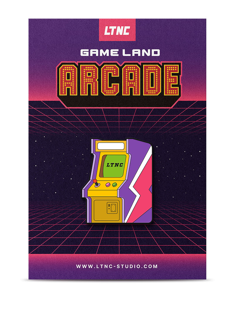 ARCADE YELLOW PIN