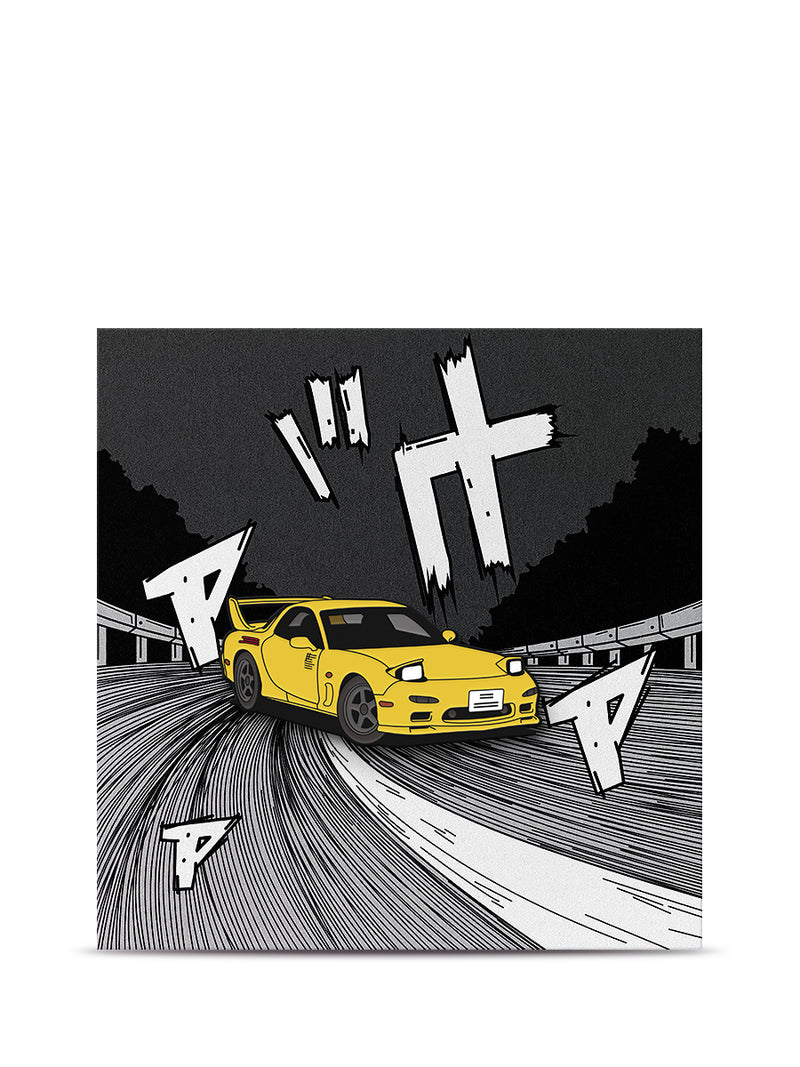 Initial D Rx7 Wallpaper